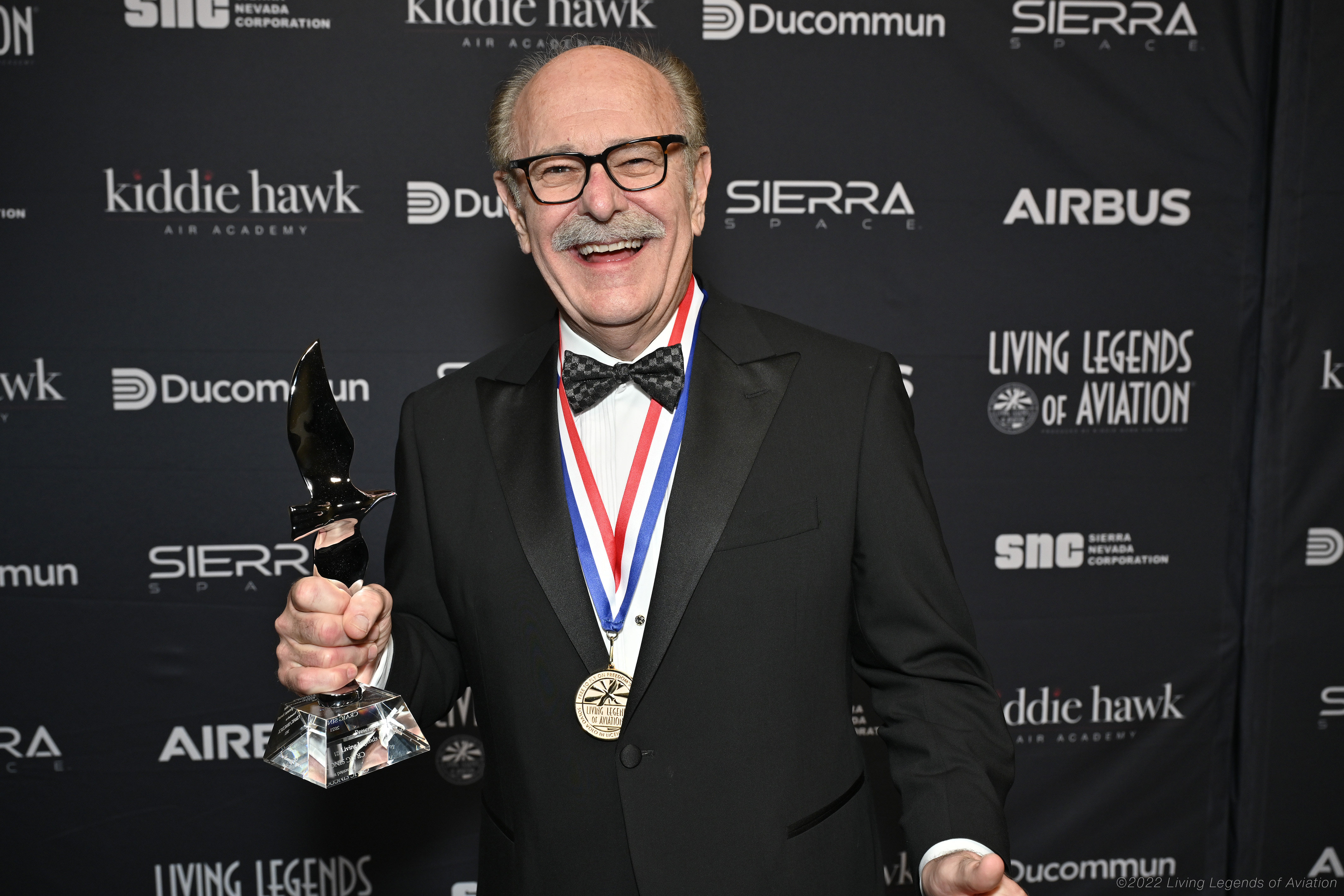 Craig Sincock With Award